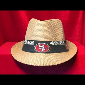 San Francisco 49ers tan fedora